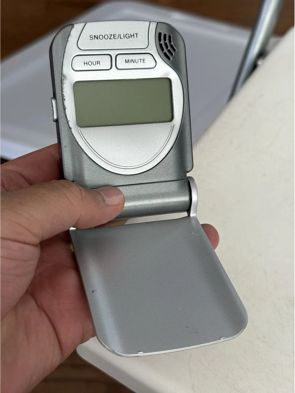 LCD Travel Alarm Clock